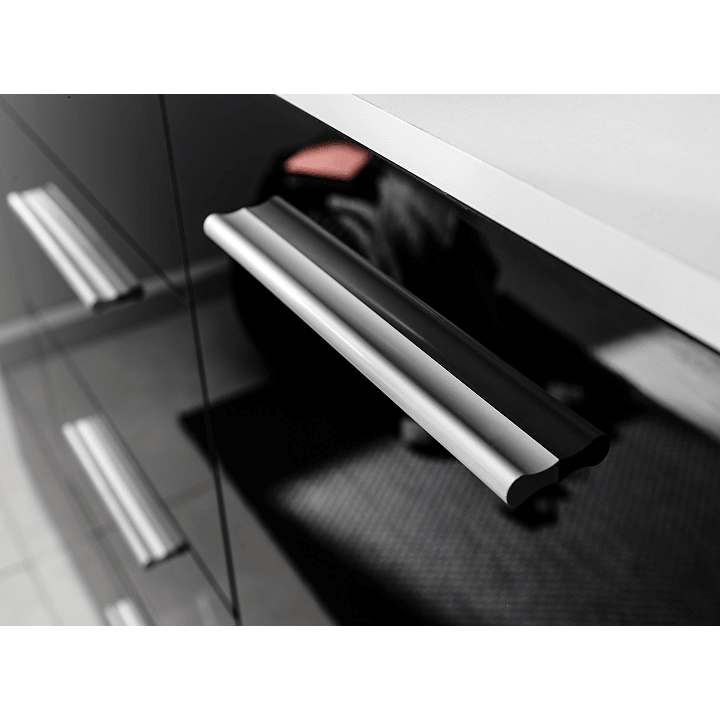 Kommode Weiß mit 4 Schubladen Sideboard