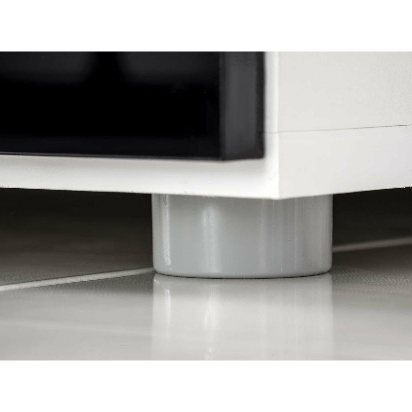 Vitrine Grau Vitrinenschrank Standregal